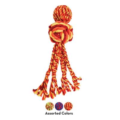 KONG Wubba Weaves W/Rope Assorted Large